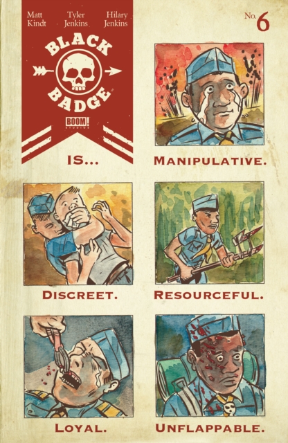 Book Cover for Black Badge #6 by Matt Kindt