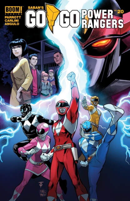 Book Cover for Saban's Go Go Power Rangers #20 by Ryan Parrott