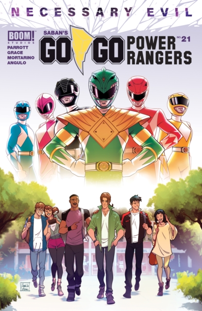 Book Cover for Saban's Go Go Power Rangers #21 by Ryan Parrott