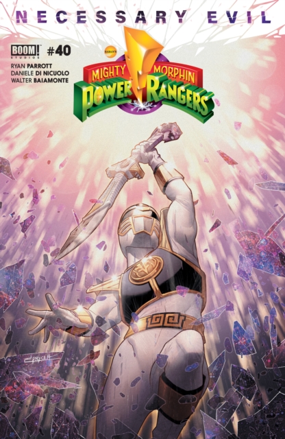 Book Cover for Mighty Morphin Power Rangers #40 by Ryan Parrott