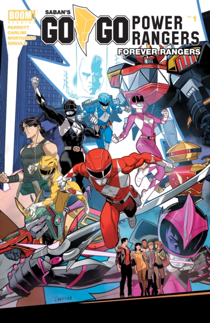 Book Cover for Saban's Go Go Power Rangers: Forever Rangers #1 by Ryan Parrott