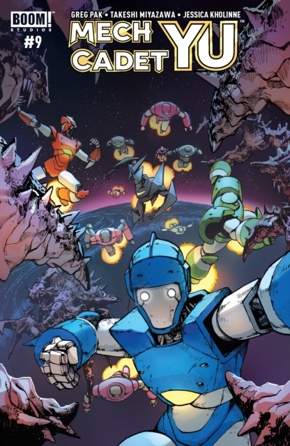 Book Cover for Mech Cadet Yu #9 by Greg Pak