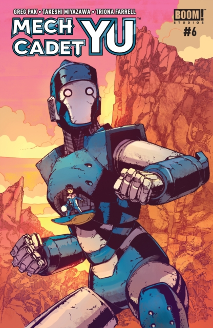 Book Cover for Mech Cadet Yu #6 by Greg Pak