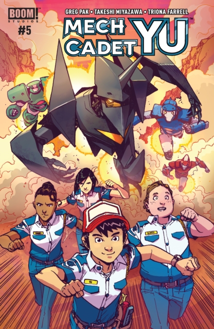 Book Cover for Mech Cadet Yu #5 by Greg Pak