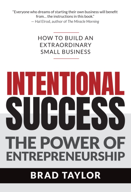 Book Cover for Intentional Success by Brad Taylor