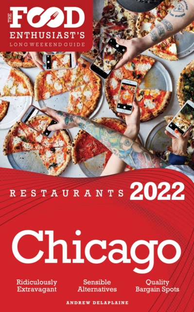 Book Cover for 2022 Chicago Restaurants by Andrew Delaplaine