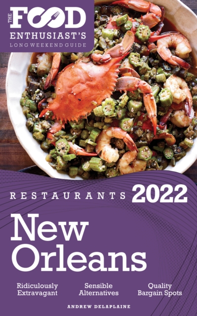 Book Cover for 2022 New Orleans Restaurants by Andrew Delaplaine