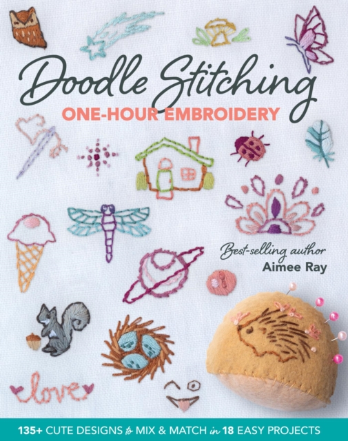 Book Cover for Doodle Stitching One-Hour Embroidery by Ray, Aimee