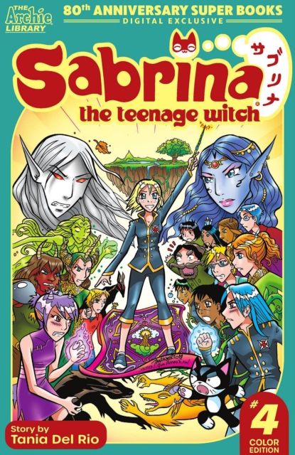 Book Cover for Sabrina Manga: Color Collection Vol. 4 by Archie Superstars