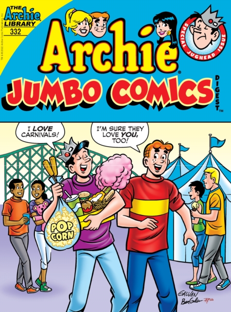 Book Cover for Archie Double Digest #332 by Archie Superstars