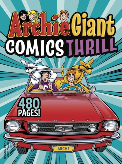 Book Cover for Archie Giant Comics Thrill by Archie Superstars