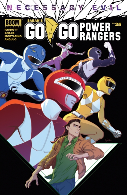 Book Cover for Saban's Go Go Power Rangers #25 by Ryan Parrott