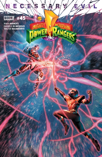 Book Cover for Mighty Morphin Power Rangers #45 by Ryan Parrott