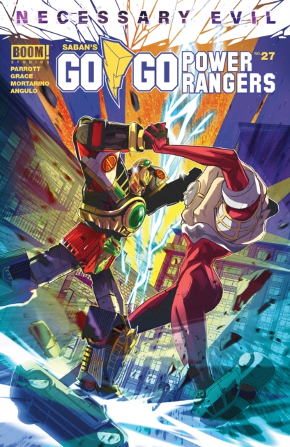 Book Cover for Saban's Go Go Power Rangers #27 by Ryan Parrott