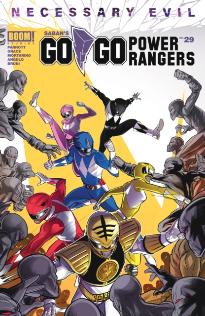 Book Cover for Saban's Go Go Power Rangers #29 by Ryan Parrott