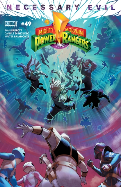 Book Cover for Mighty Morphin Power Rangers #49 by Ryan Parrott
