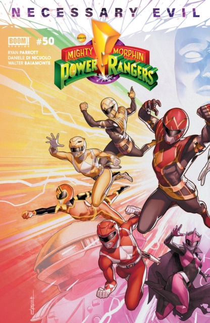 Book Cover for Mighty Morphin Power Rangers #50 by Ryan Parrott