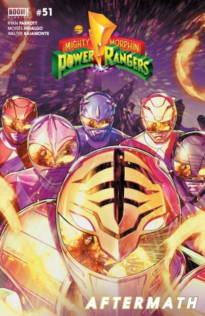 Book Cover for Mighty Morphin Power Rangers #51 by Ryan Parrott