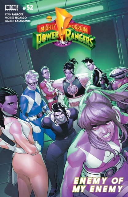 Book Cover for Mighty Morphin Power Rangers #52 by Ryan Parrott