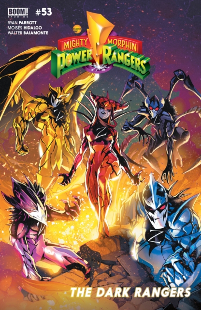 Book Cover for Mighty Morphin Power Rangers #53 by Ryan Parrott
