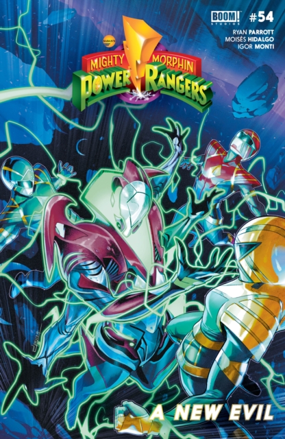 Book Cover for Mighty Morphin Power Rangers #54 by Ryan Parrott