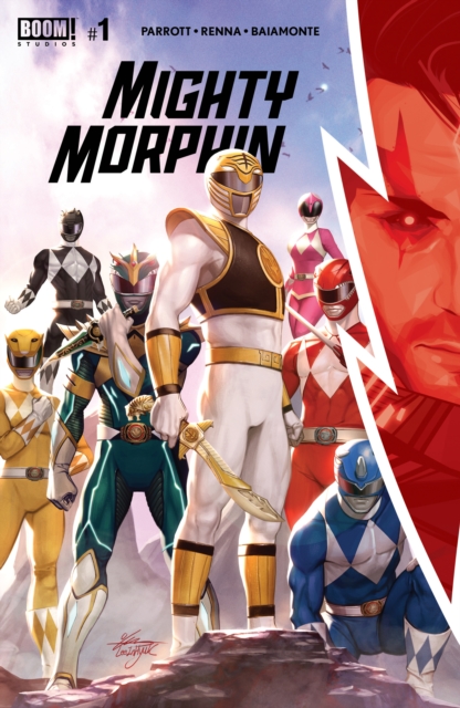 Book Cover for Mighty Morphin #1 by Ryan Parrott