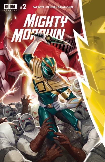 Book Cover for Mighty Morphin #2 by Ryan Parrott