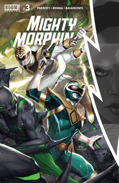 Book Cover for Mighty Morphin #3 by Ryan Parrott