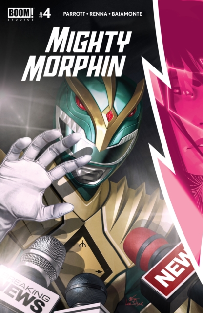 Book Cover for Mighty Morphin #4 by Ryan Parrott