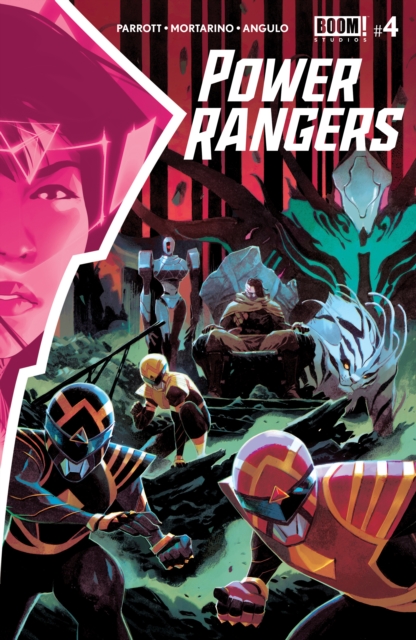 Book Cover for Power Rangers #4 by Ryan Parrott