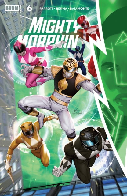 Book Cover for Mighty Morphin #6 by Ryan Parrott