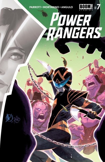 Book Cover for Power Rangers #7 by Ryan Parrott