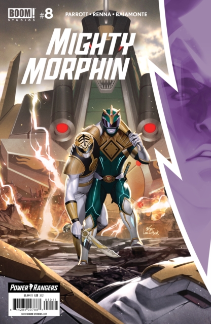 Book Cover for Mighty Morphin #8 by Ryan Parrott