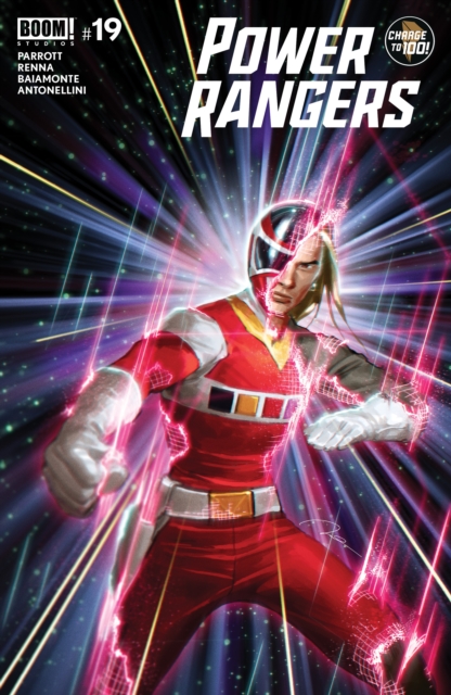 Book Cover for Power Rangers #19 by Ryan Parrott