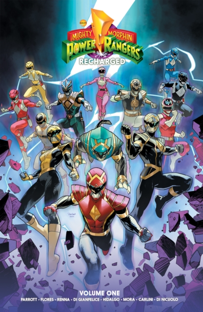 Book Cover for Mighty Morphin Power Rangers: Recharged Vol. 1 by Ryan Parrott