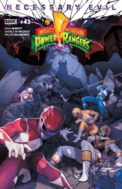 Book Cover for Mighty Morphin Power Rangers #43 by Ryan Parrott