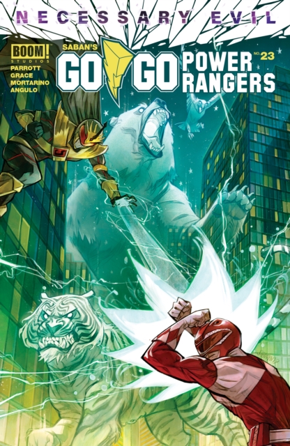 Book Cover for Saban's Go Go Power Rangers #23 by Ryan Parrott