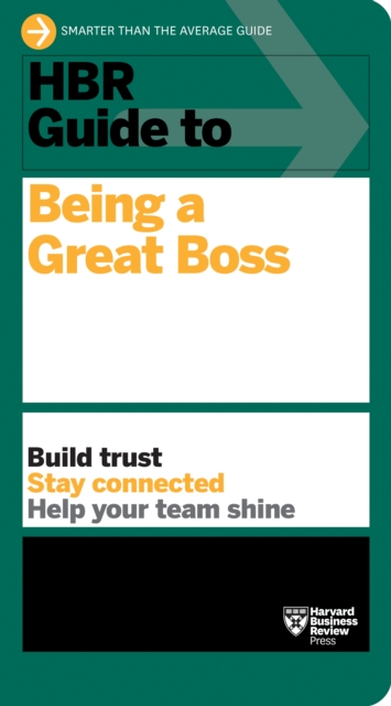 Book Cover for HBR Guide to Being a Great Boss by Harvard Business Review