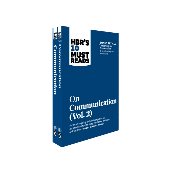 Book Cover for HBR's 10 Must Reads on Communication 2-Volume Collection by Harvard Business Review