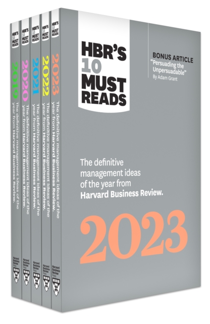 Book Cover for 5 Years of Must Reads from HBR: 2023 Edition (5 Books) by Harvard Business Review