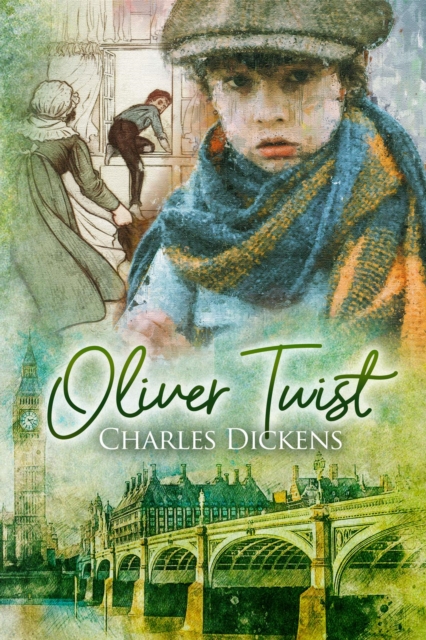 Book Cover for Oliver Twist (Annotated) by Charles Dickens