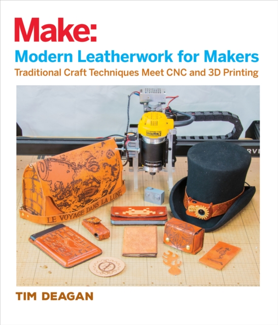 Book Cover for Modern Leatherwork for Makers by Tim Deagan