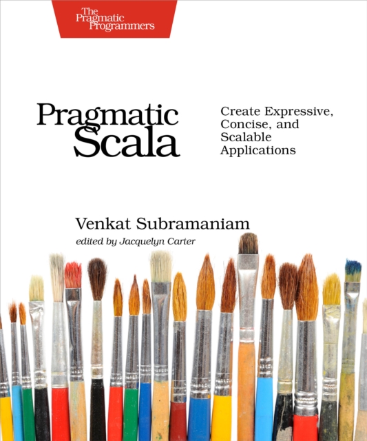 Book Cover for Pragmatic Scala by Venkat Subramaniam