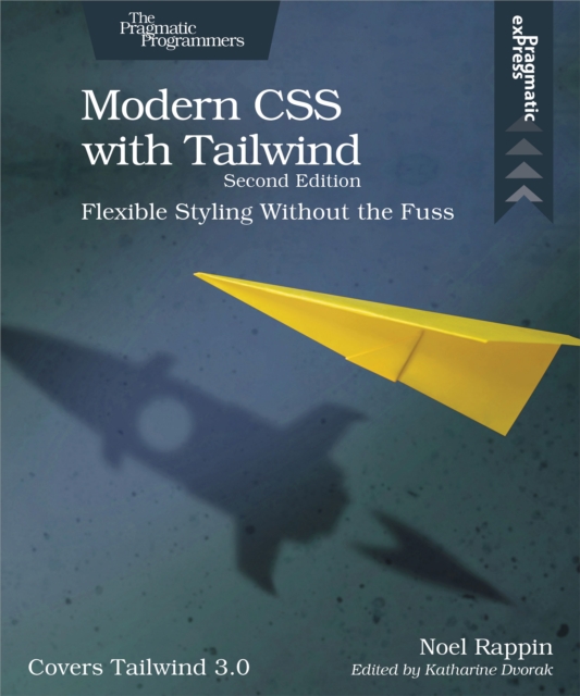 Book Cover for Modern CSS with Tailwind by Noel Rappin