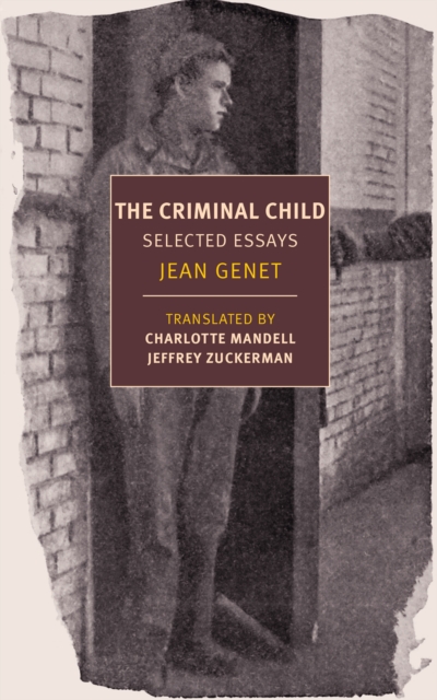 Book Cover for Criminal Child by Jean Genet