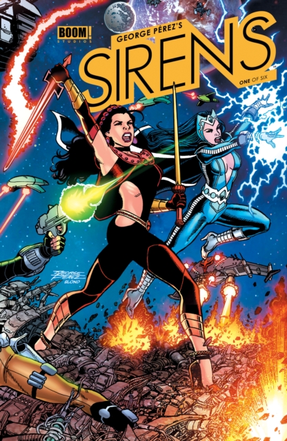 Book Cover for George Perez's Sirens #1 by George Perez