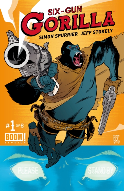 Book Cover for Six-Gun Gorilla #1 by Simon Spurrier
