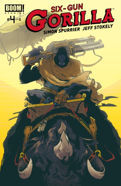 Book Cover for Six-Gun Gorilla #4 by Simon Spurrier