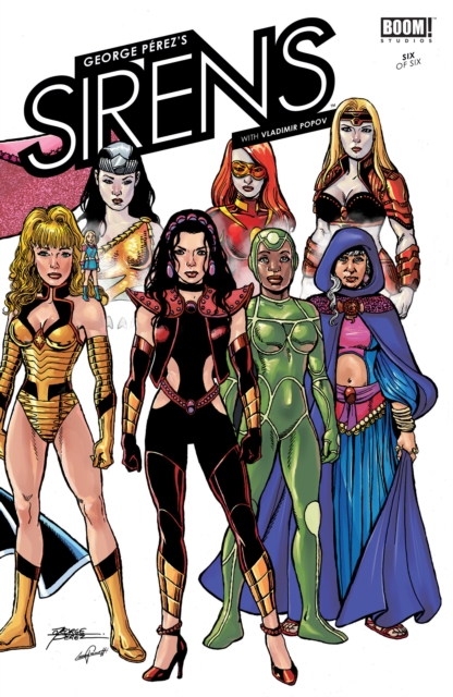 Book Cover for George Perez's Sirens #6 by George Perez