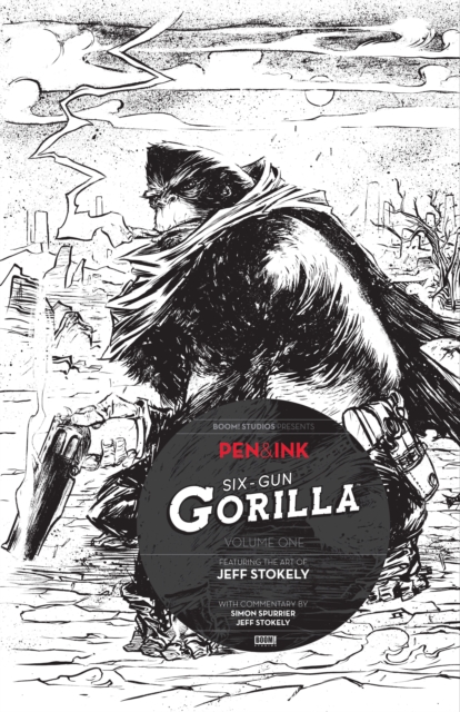 Book Cover for Six-Gun Gorilla Pen & Ink #1 by Simon Spurrier